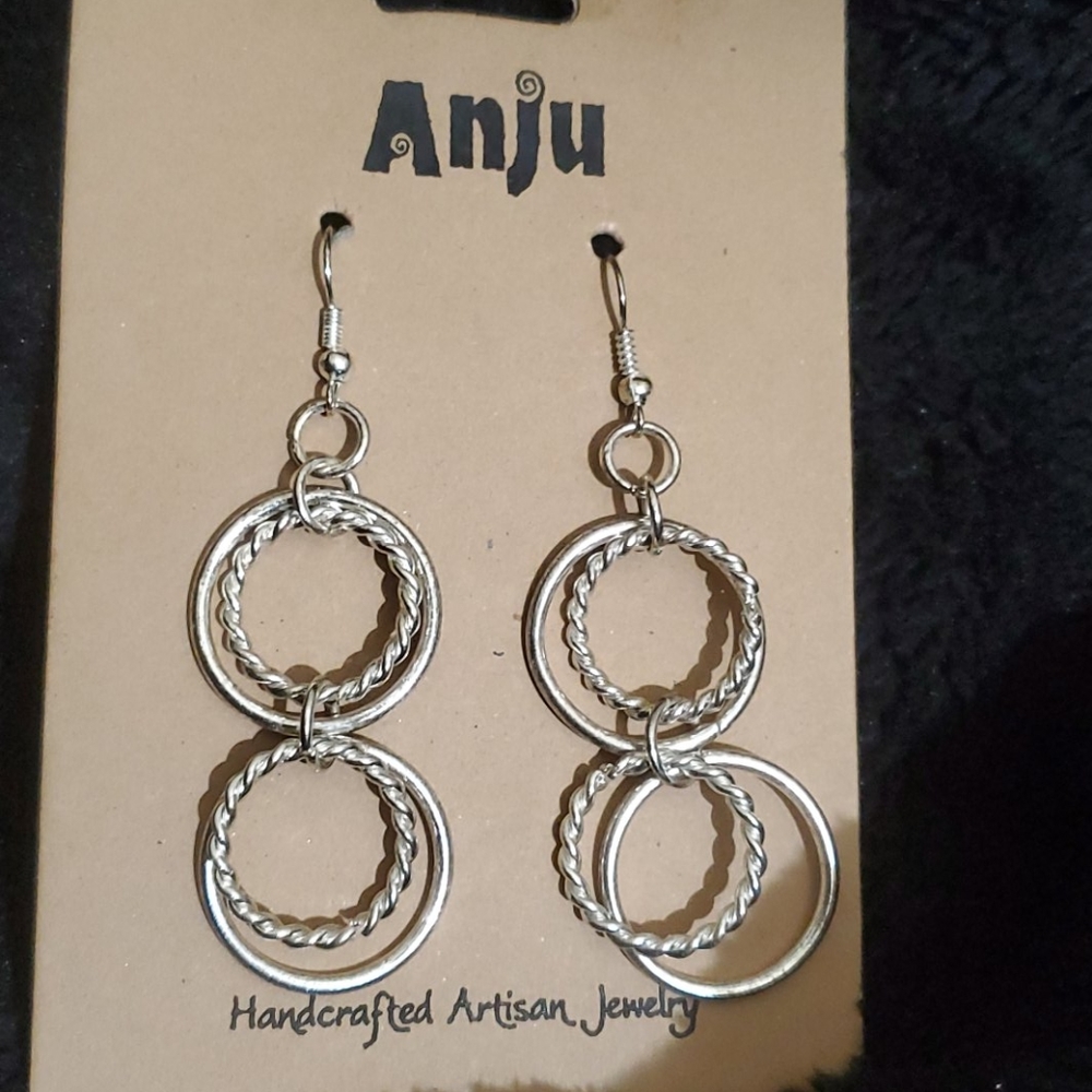 Anju Silver Plated Earrings